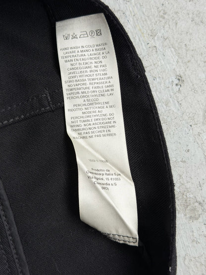 Rick Owens SS22 FOGACHINE Black Cotton Bolan Banana  (32)