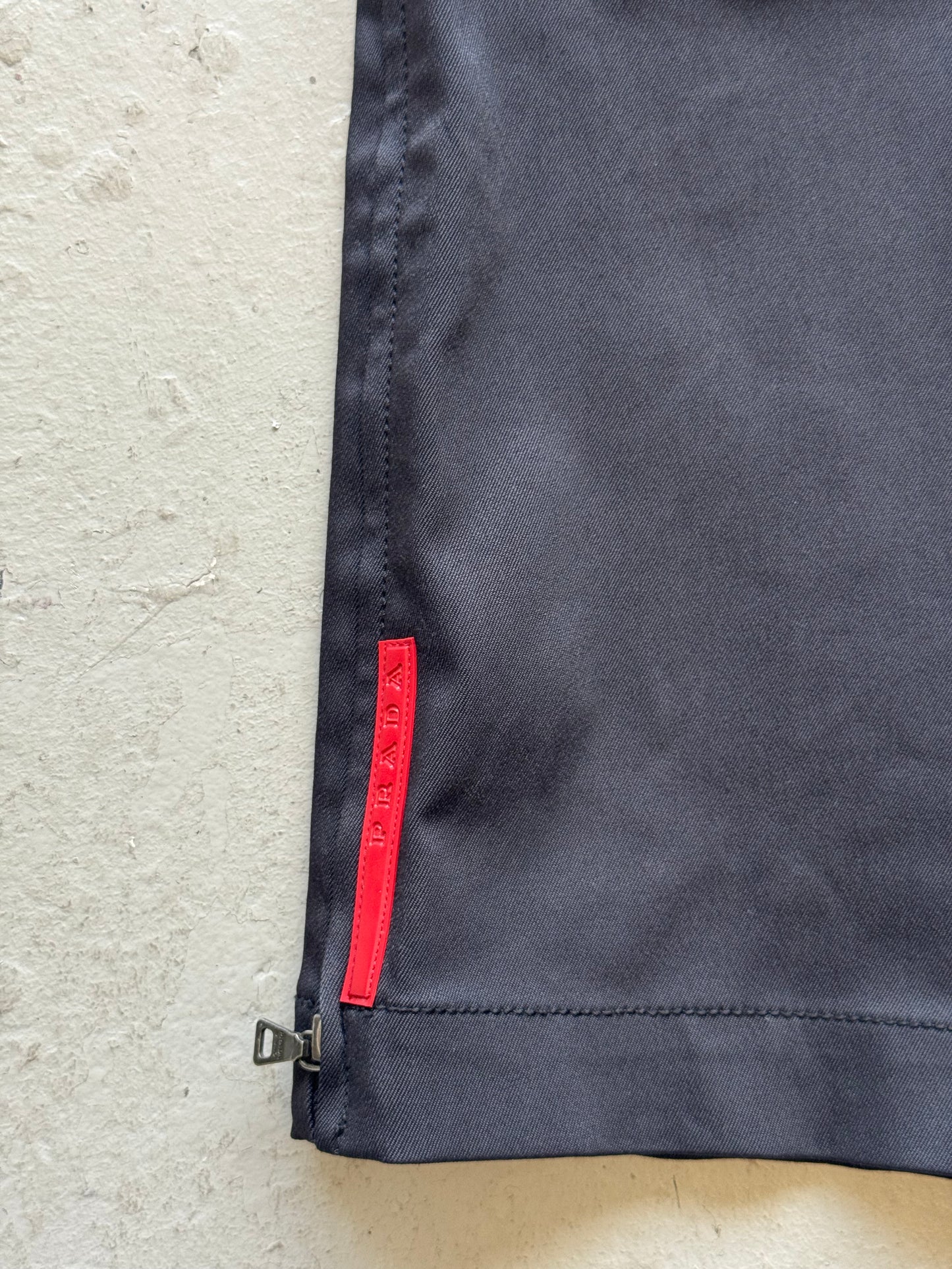 Prada Nylon Red Tag Pants (52)