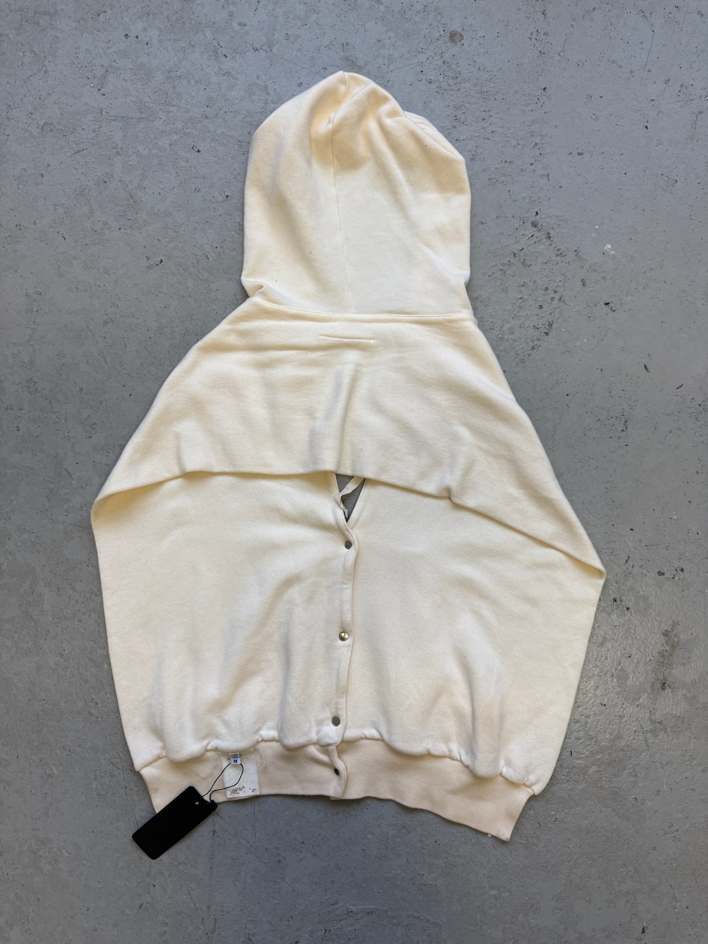 MM6 White Button Up Hood (M)