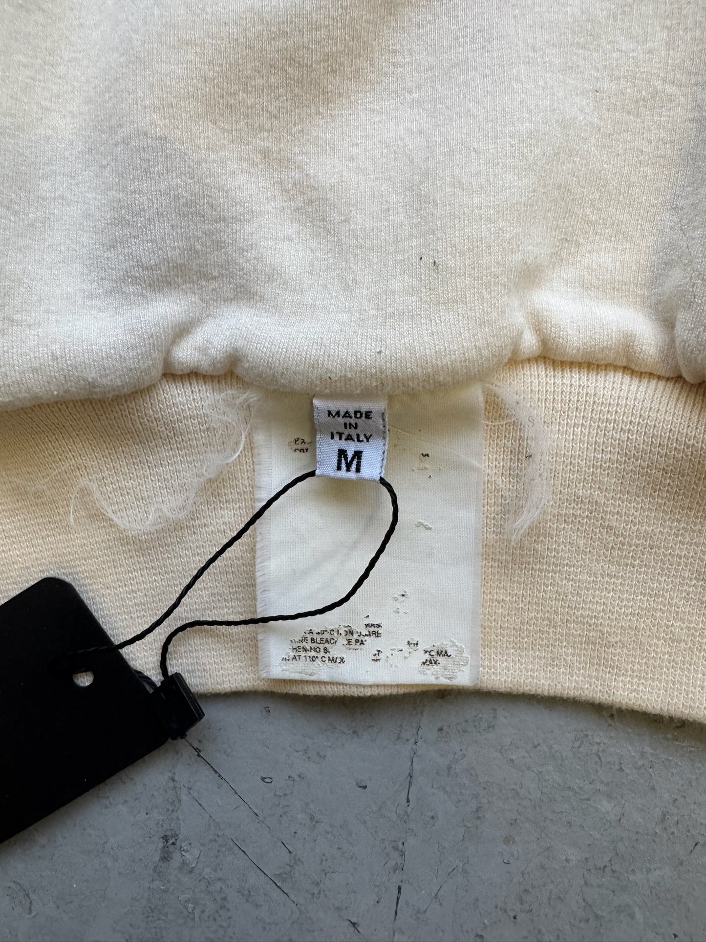 MM6 White Button Up Hood (M)