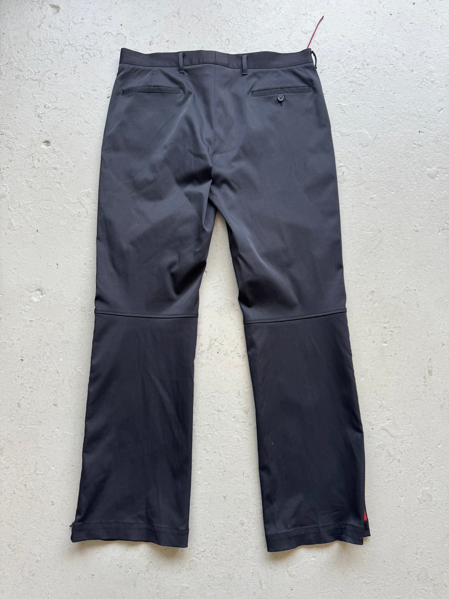 Prada Nylon Red Tag Pants (52)