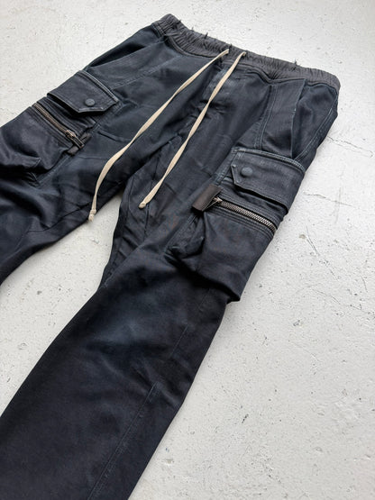 Rick Owens FW16 MASTODON Denim Cargo Pants (52)