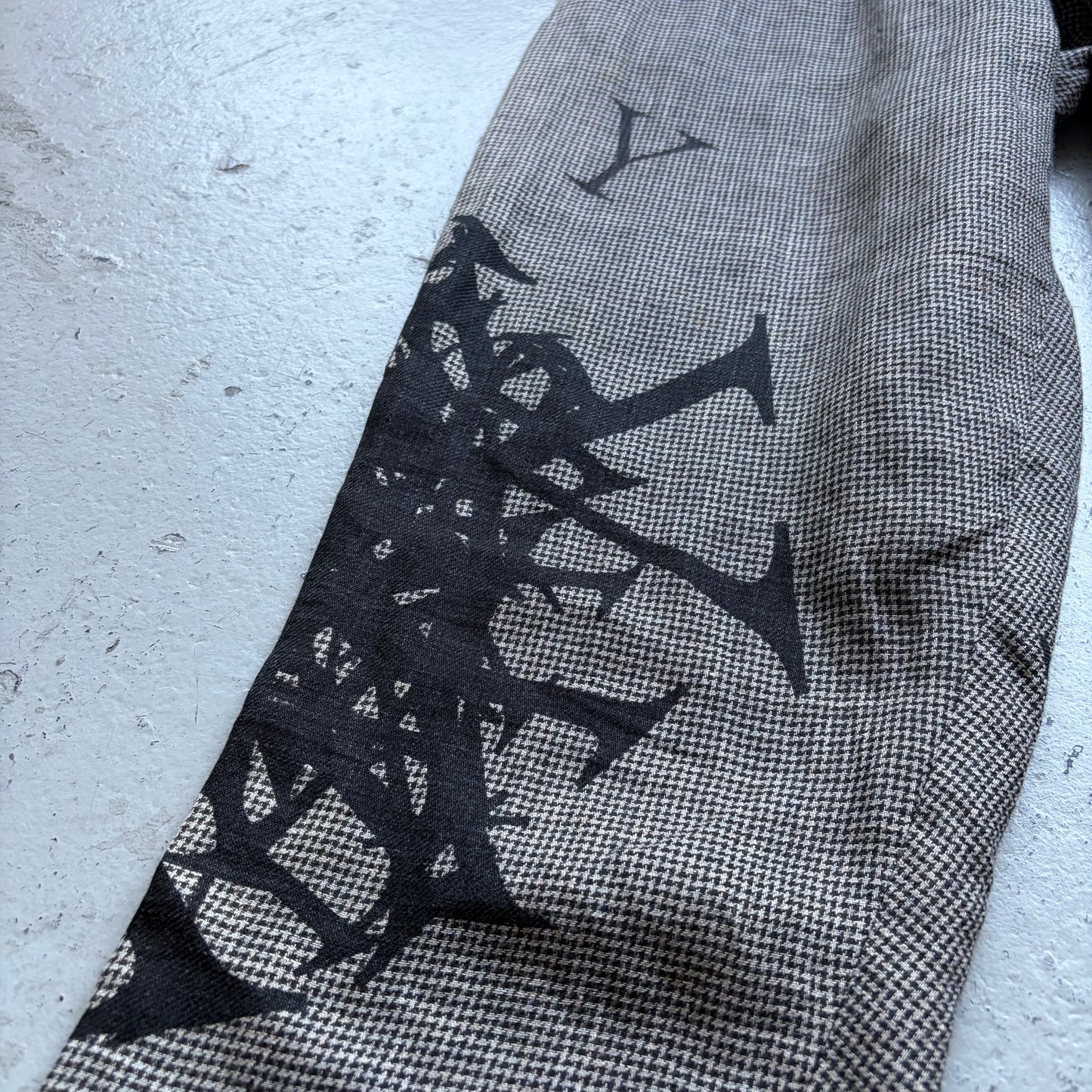 Yohji Yamamoto Pour Homme Houndstooth Pants (2)
