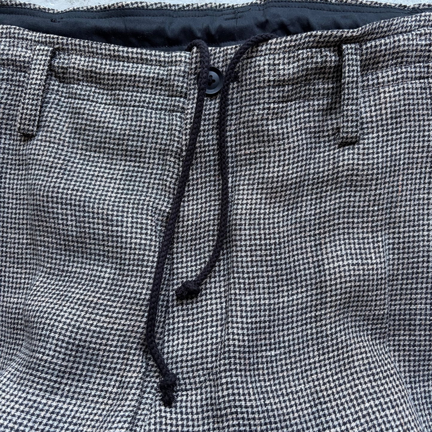 Yohji Yamamoto Pour Homme Houndstooth Pants (2)