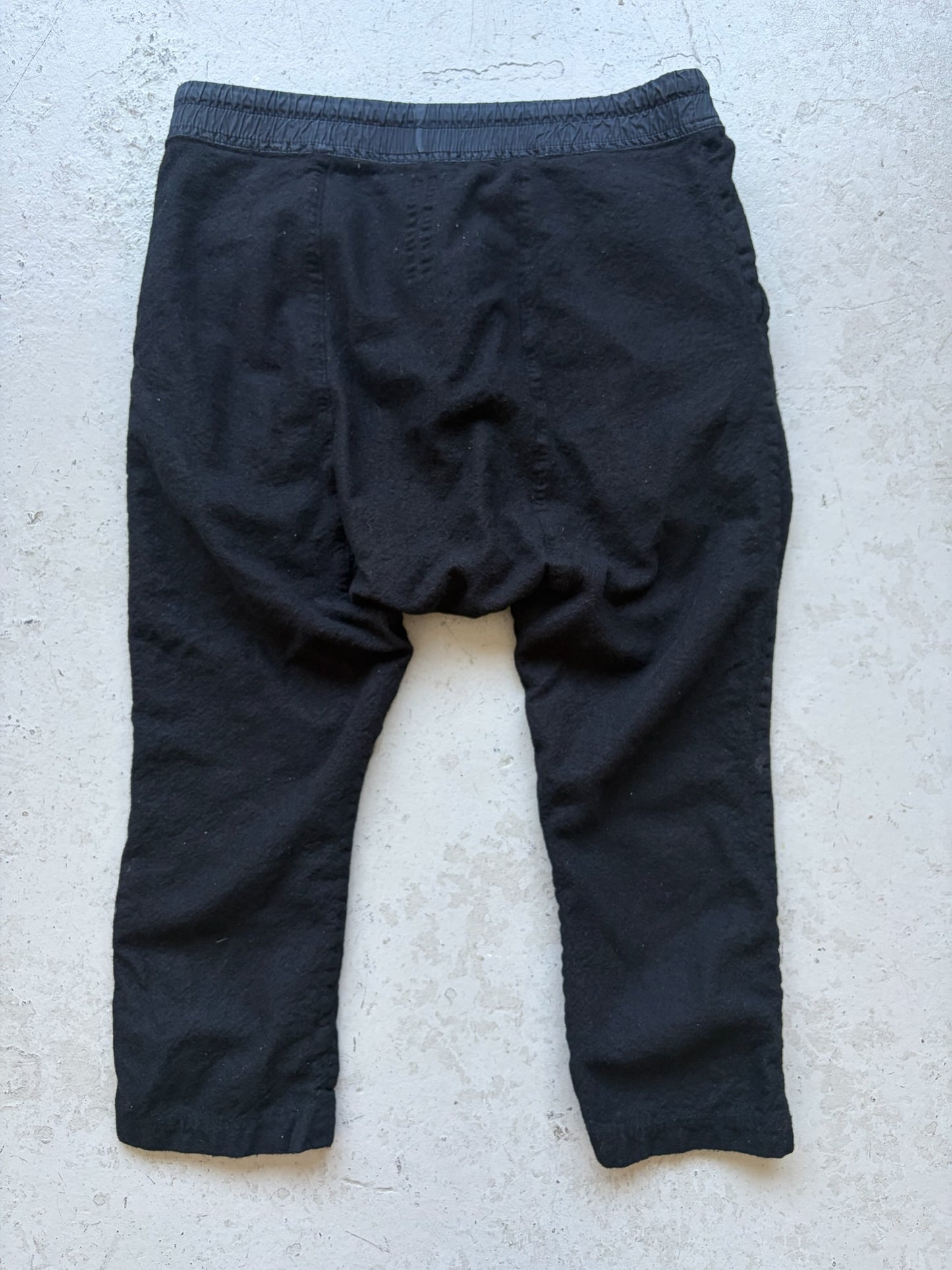 Rick Owens FW12 Mountain Wool Drop Crotch Pants (52)