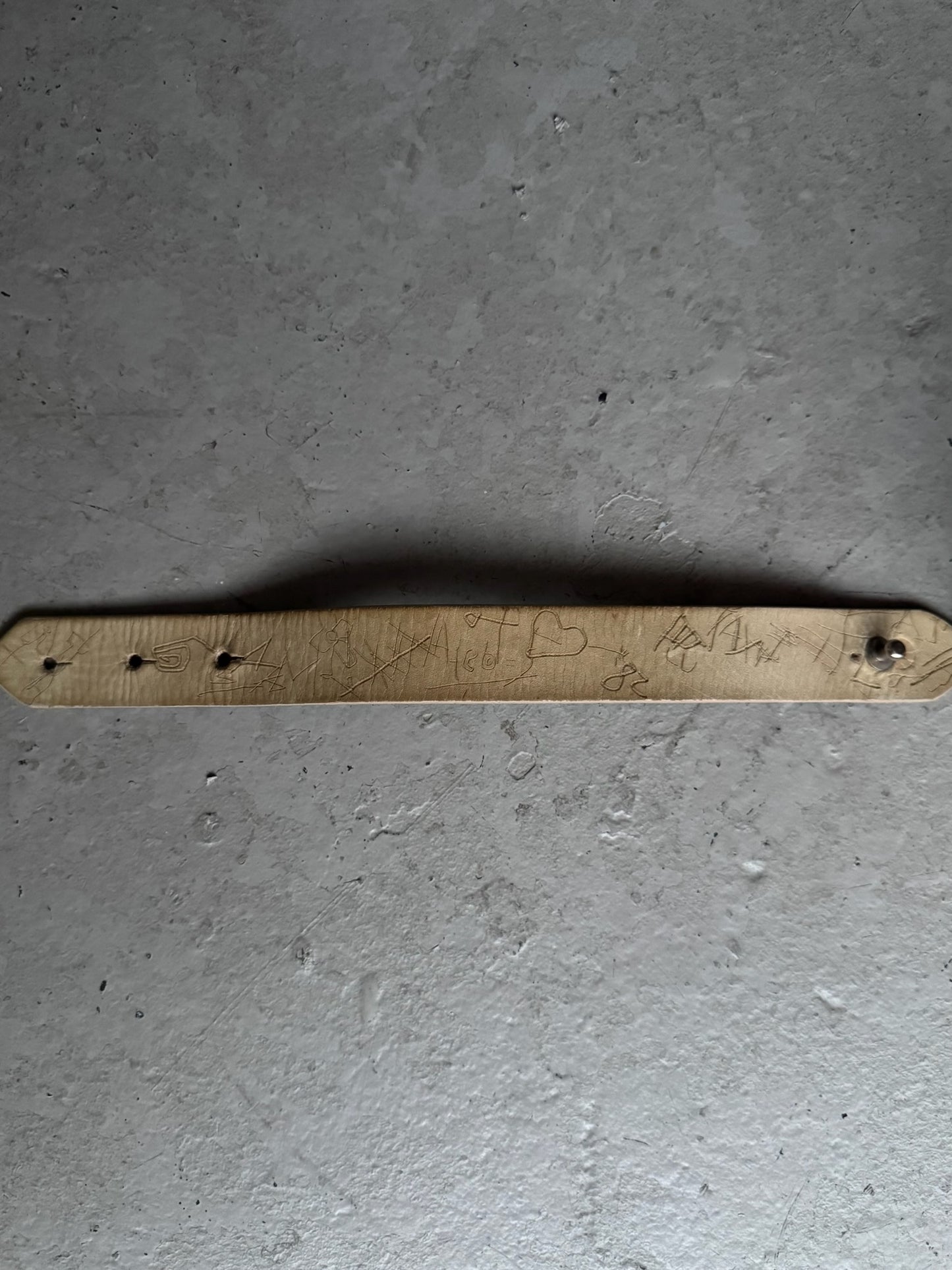 Maison Martin Margiela Leather Bracelet (OS)