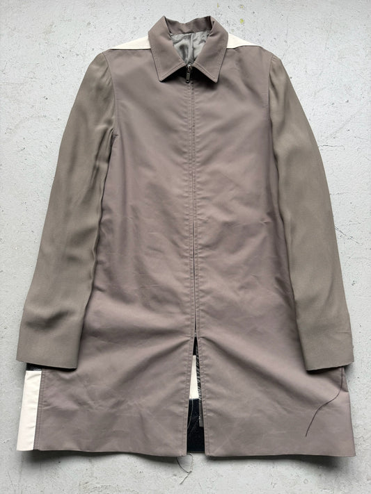 Rick Owens Sample SS19 BABEL Black & White Panel Jacket (48)