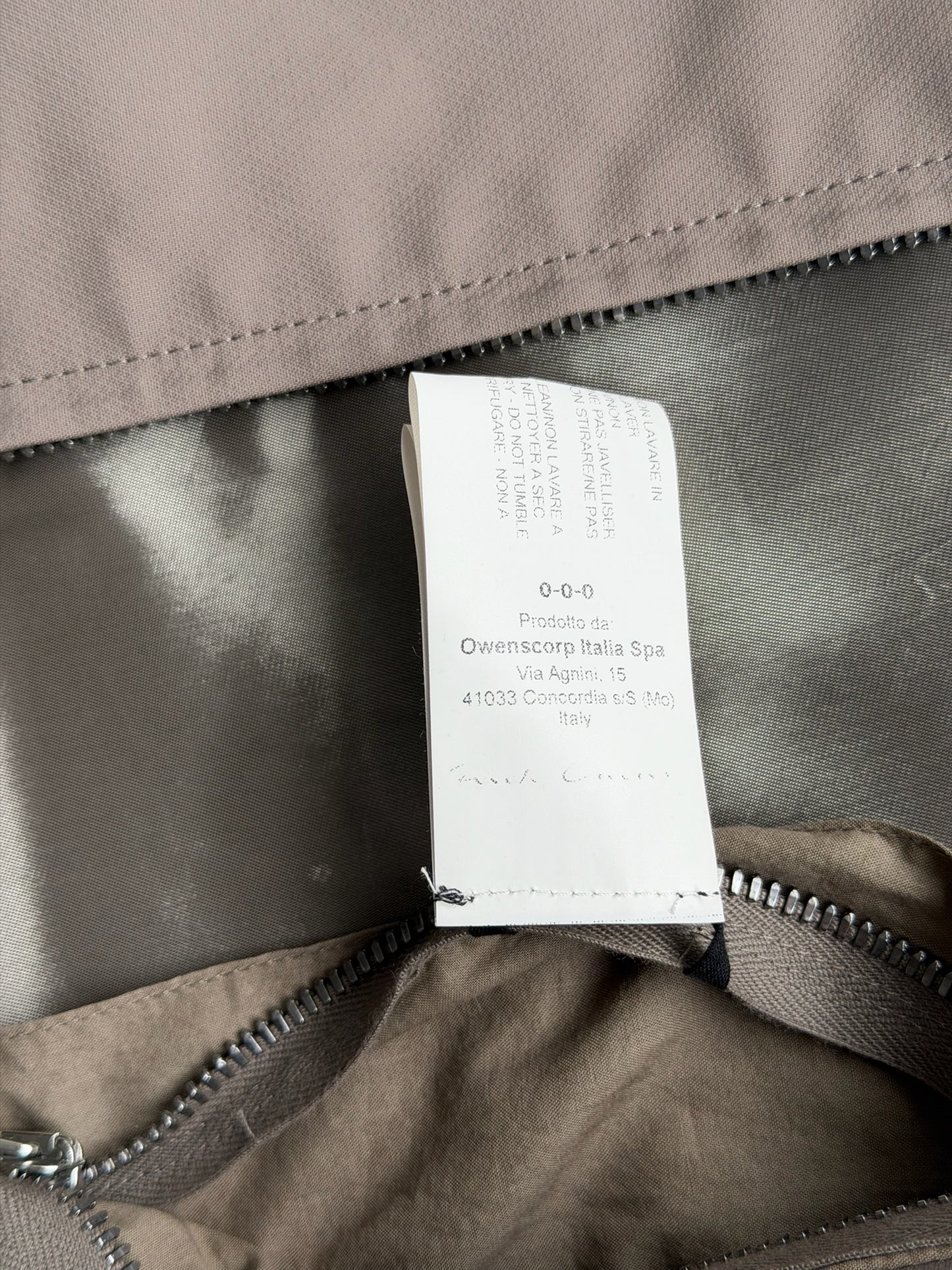 Rick Owens Sample SS19 BABEL Black & White Panel Jacket (48)