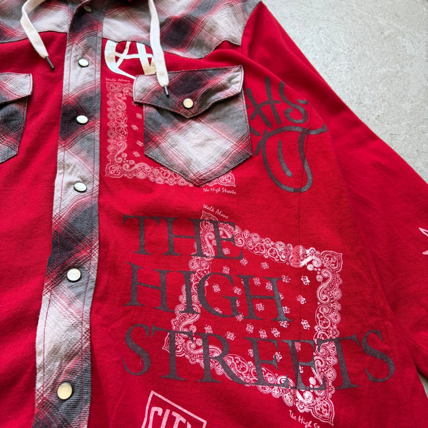 Number (N)ine SS07 The High Streets Hooded Button Up Flannel (2)