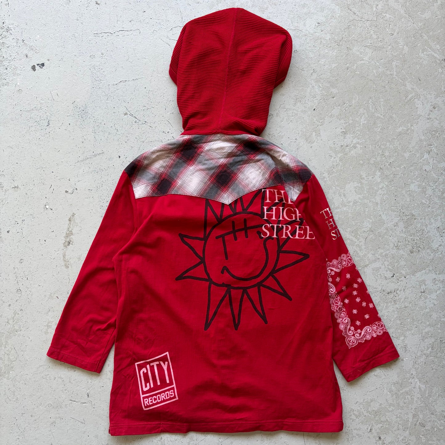 Number (N)ine SS07 The High Streets Hooded Button Up Flannel (2)