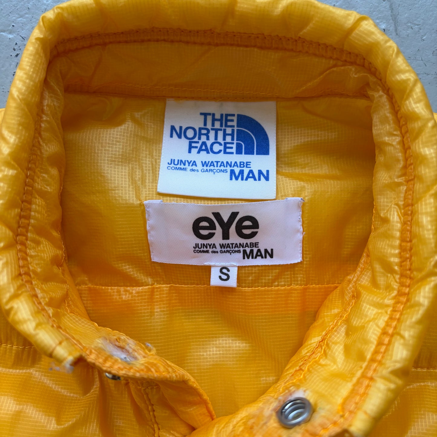 Junya Watanabe Man Eye X The North Face Yellow Light Jacket (S)