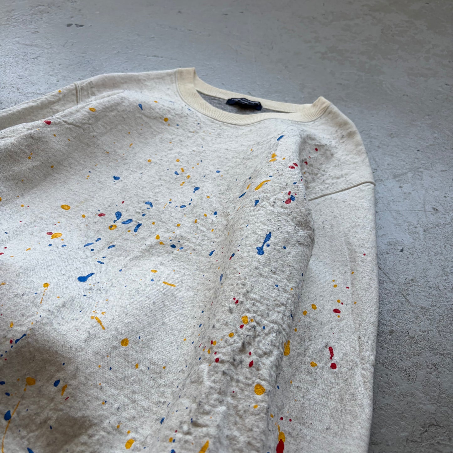 Comme Des Garcons Homme 2019 Paint Splatter Crewneck (L)