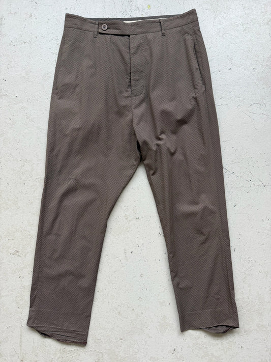 Rick Owens SS16 CYCLOPS Dark Dust Cotton Trousers (50)
