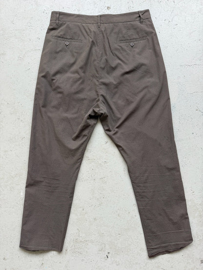 Rick Owens SS16 CYCLOPS Dark Dust Cotton Trousers (50)