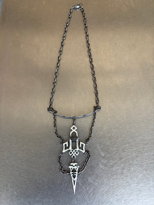 Jean Paul Gaultier Silver Choker (OS)