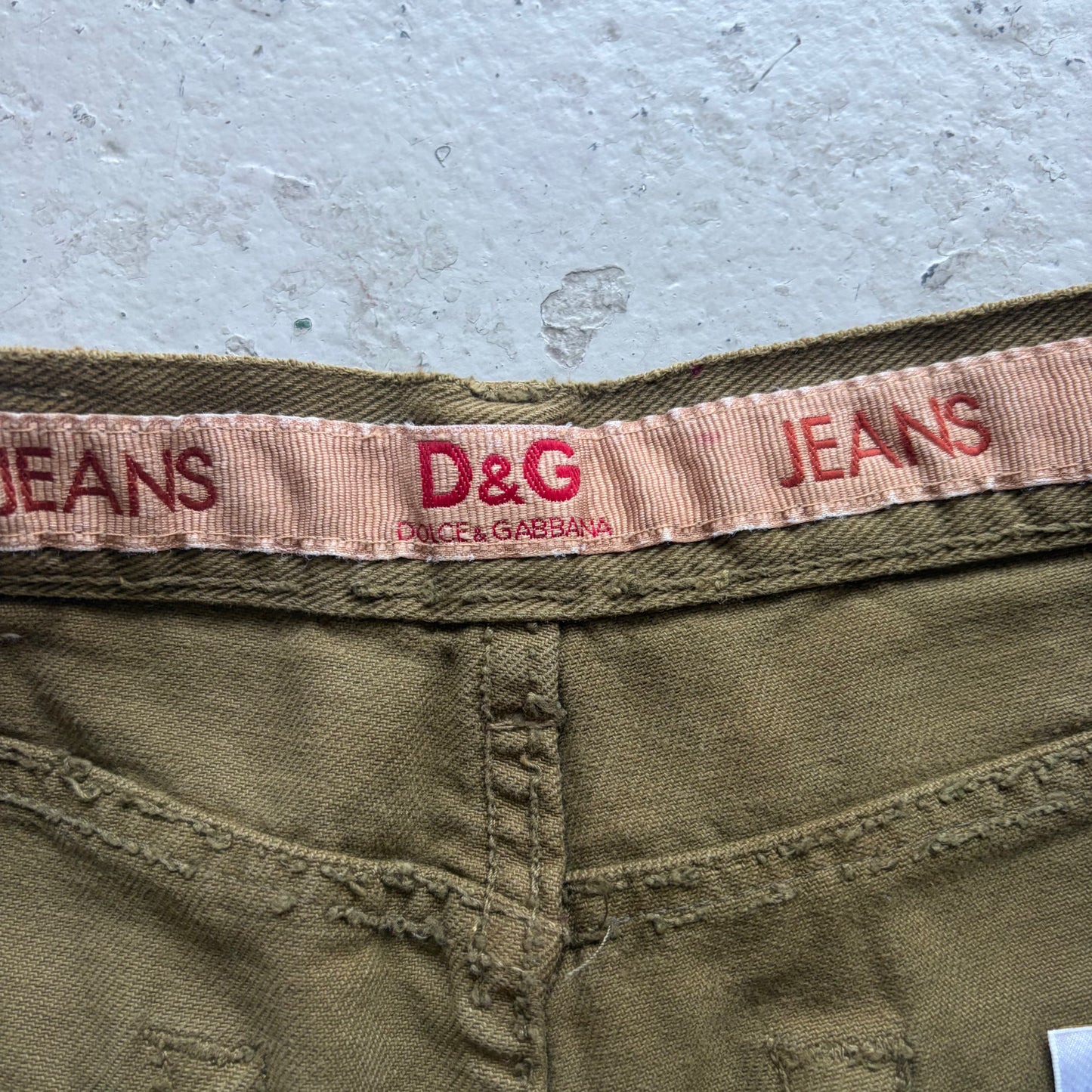 Dolce & Gabbana Olive Flare Pants (29)