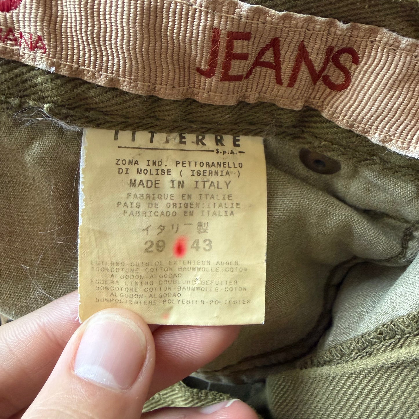 Dolce & Gabbana Olive Flare Pants (29)