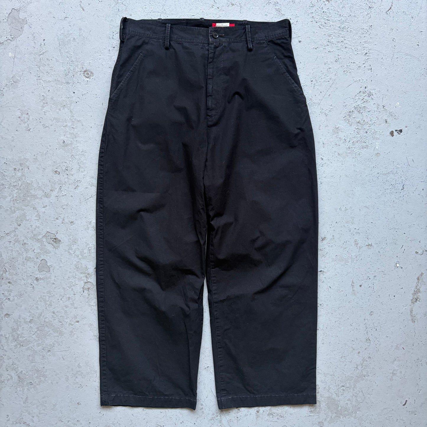 Yohji Yamamoto Red Label Black Trousers (2)