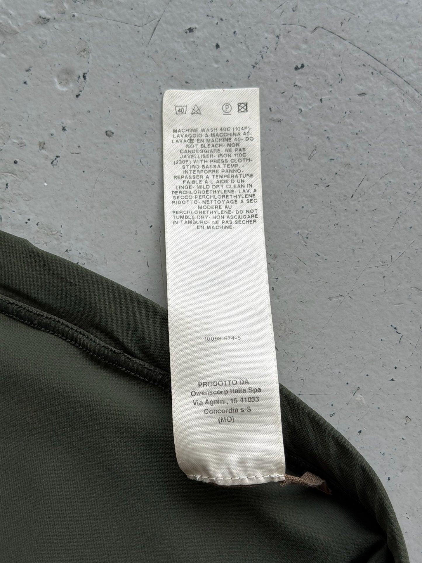 Rick Owens SS18 DIRT Forest Nylon Swim Shorts (52)