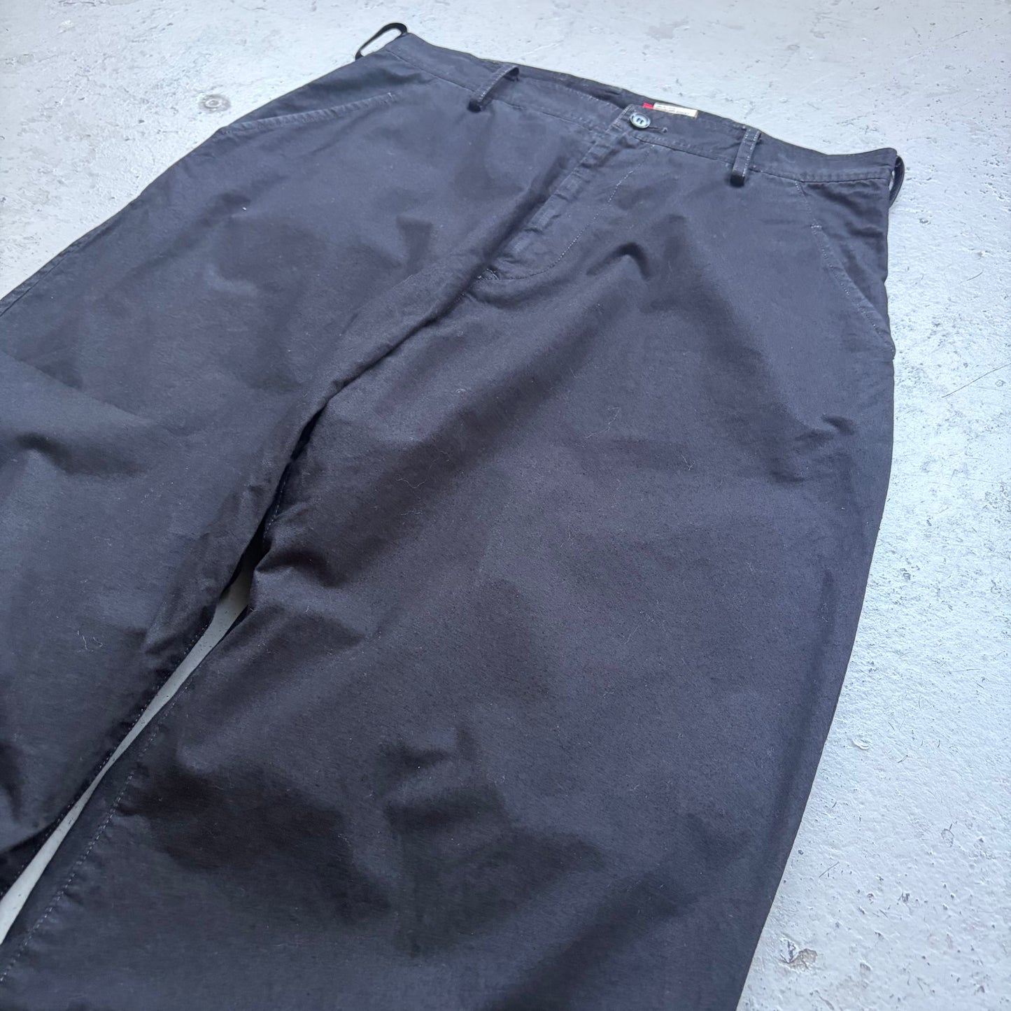 Yohji Yamamoto Red Label Black Trousers (2)
