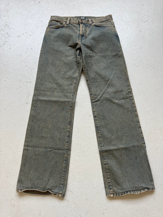 Dolce & Gabbana 2000's Faded Overdyed Denim (32)