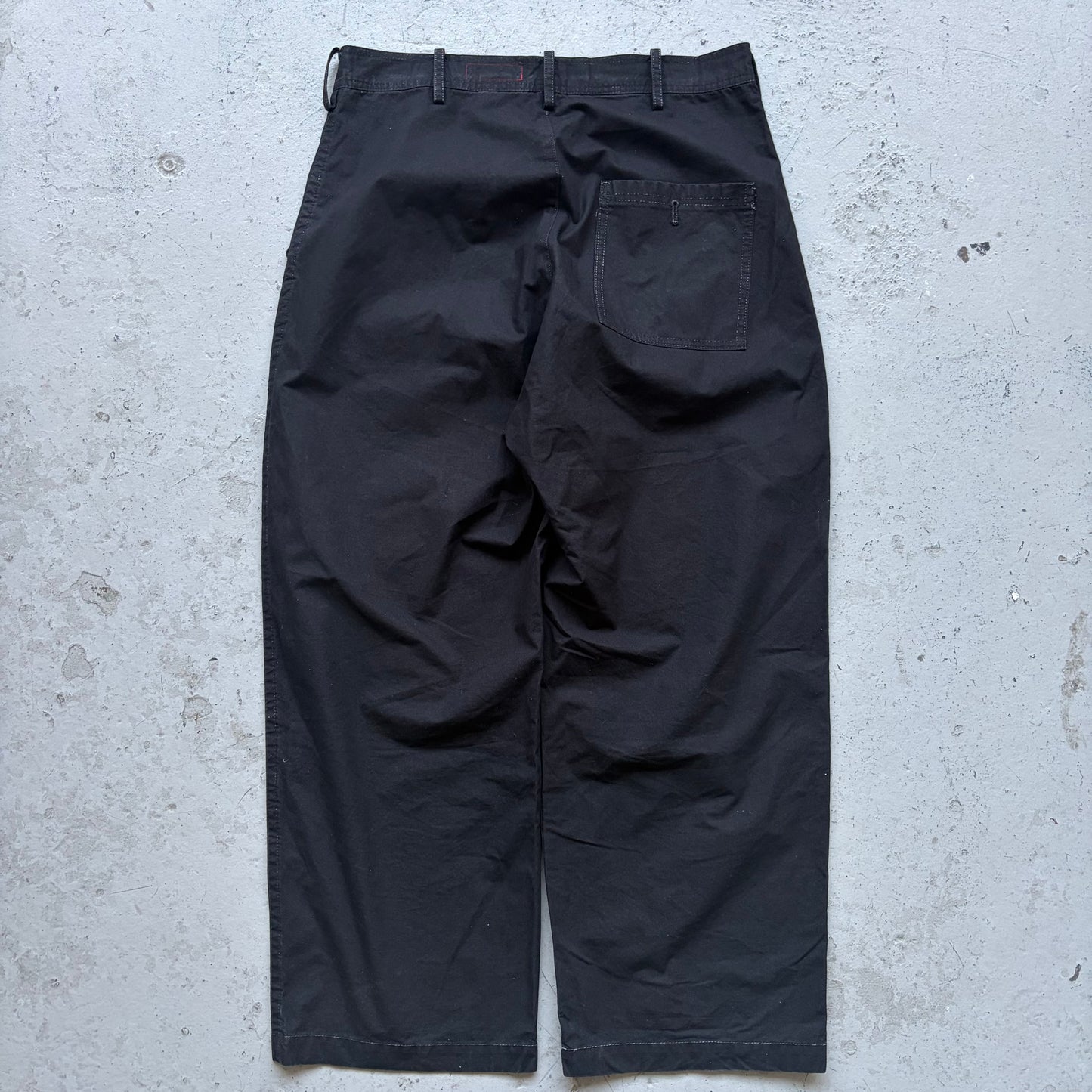 Yohji Yamamoto Red Label Black Trousers (2)