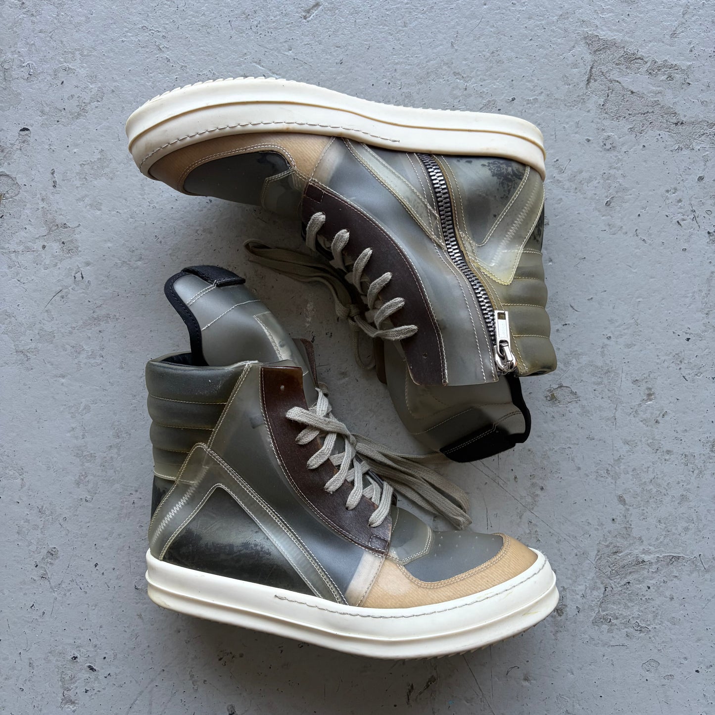 Rick Owens DRKSHDW Translucent Geobaskets (42)