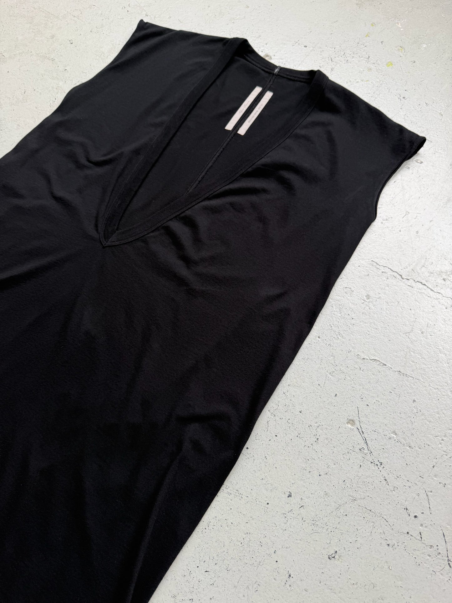 Rick Owens SS21 PHLEGETHON Black Dylan Tank (M)