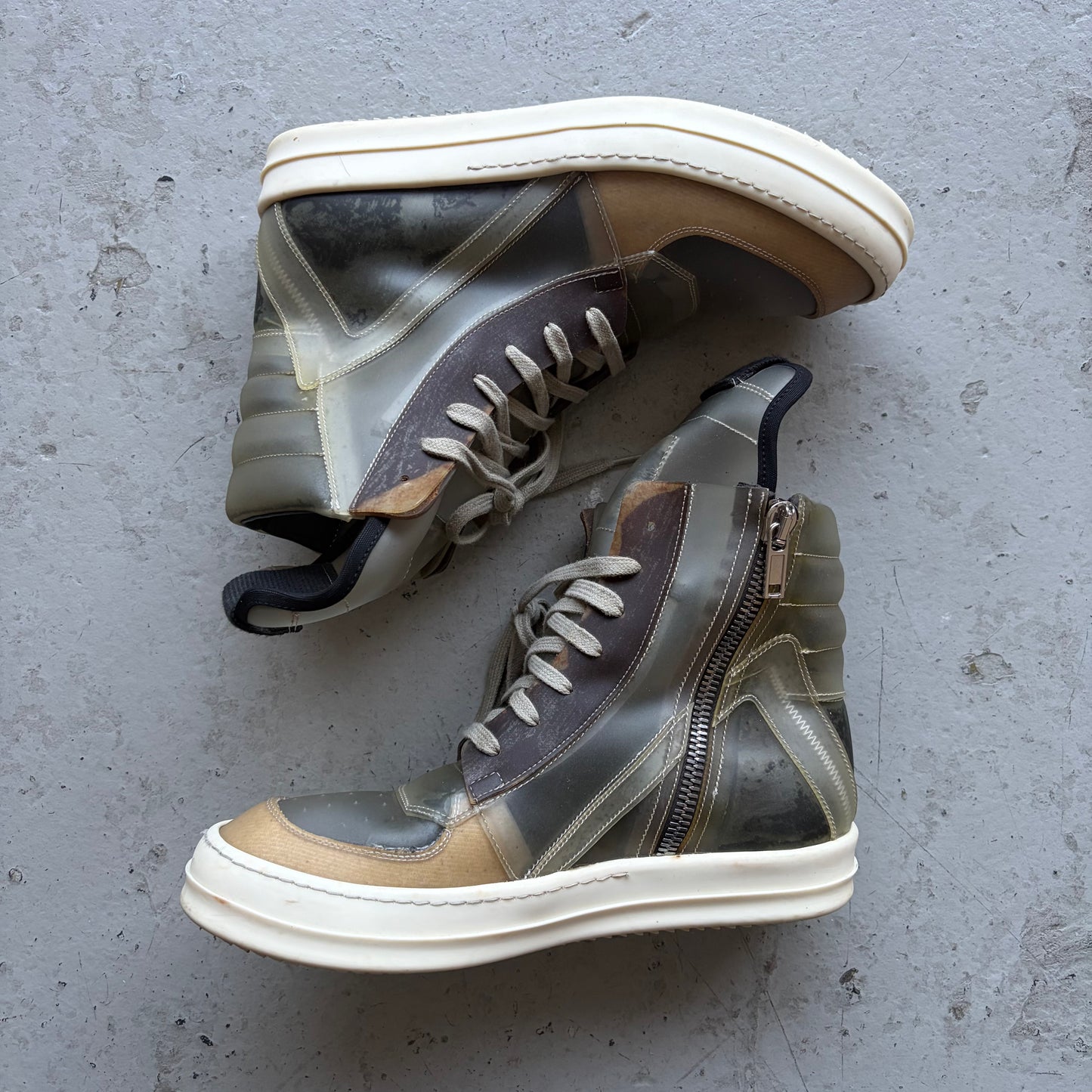 Rick Owens DRKSHDW Translucent Geobaskets (42)