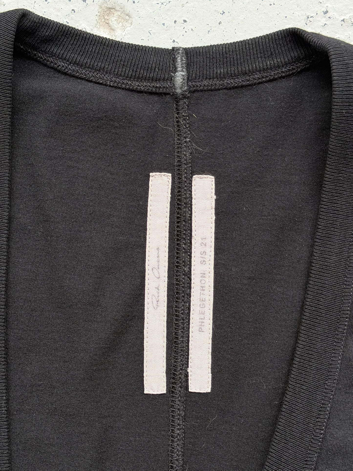 Rick Owens SS21 PHLEGETHON Black Dylan Tank (M)