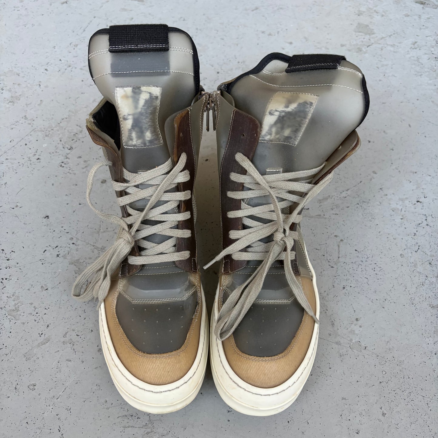 Rick Owens DRKSHDW Translucent Geobaskets (42)