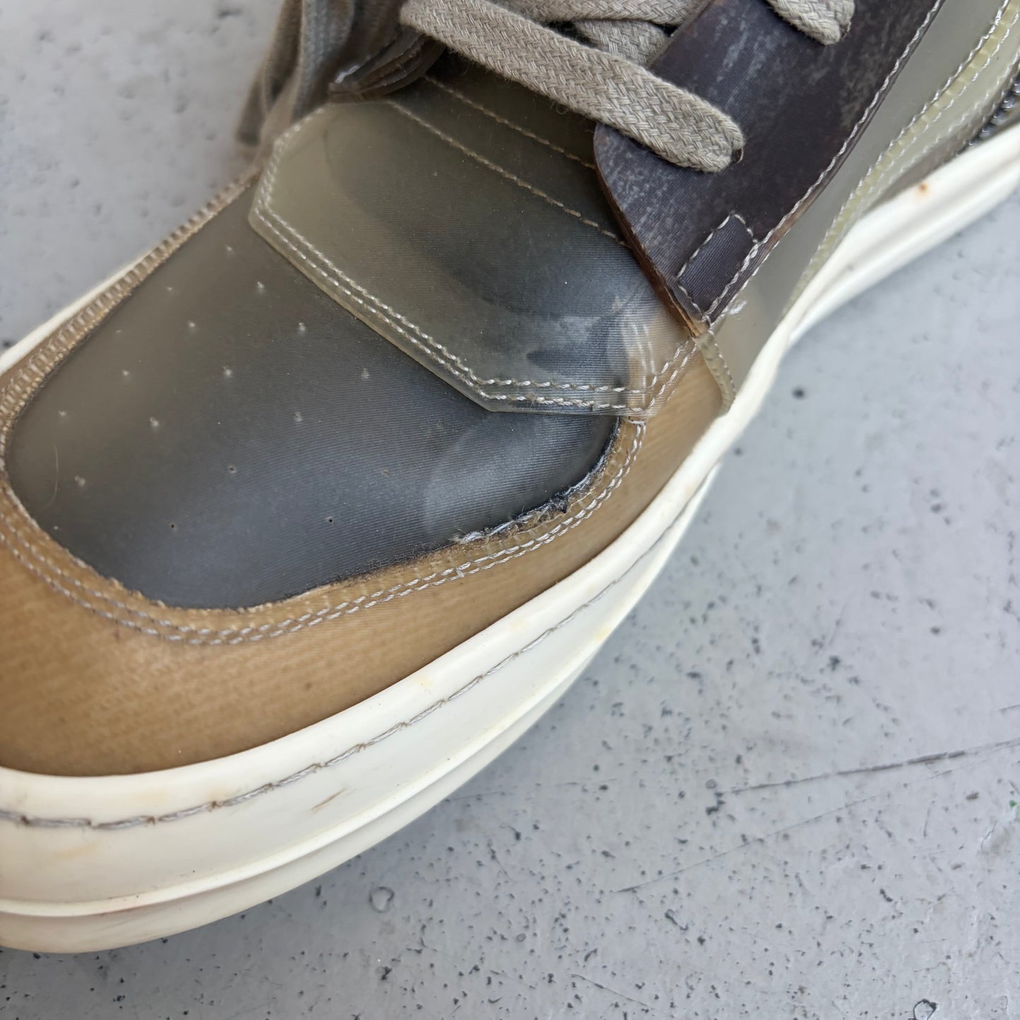 Rick Owens DRKSHDW Translucent Geobaskets (42)
