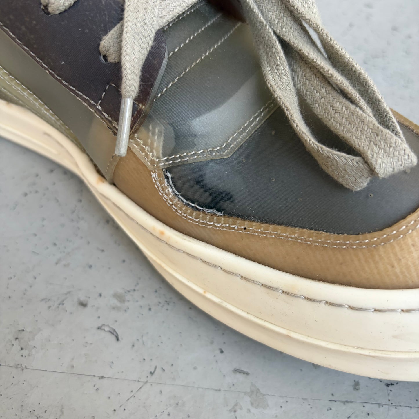 Rick Owens DRKSHDW Translucent Geobaskets (42)