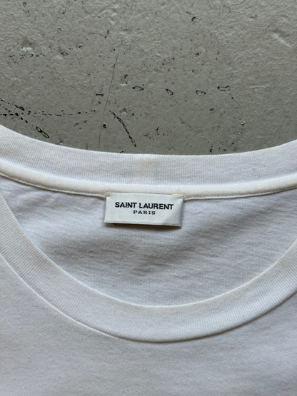Saint Laurent Paris Snake Hedi Era Logo Shirt (L)