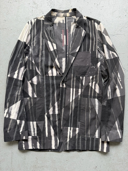 Rick Owens DRKSHDW SS16 Camouflage Blazer (M)