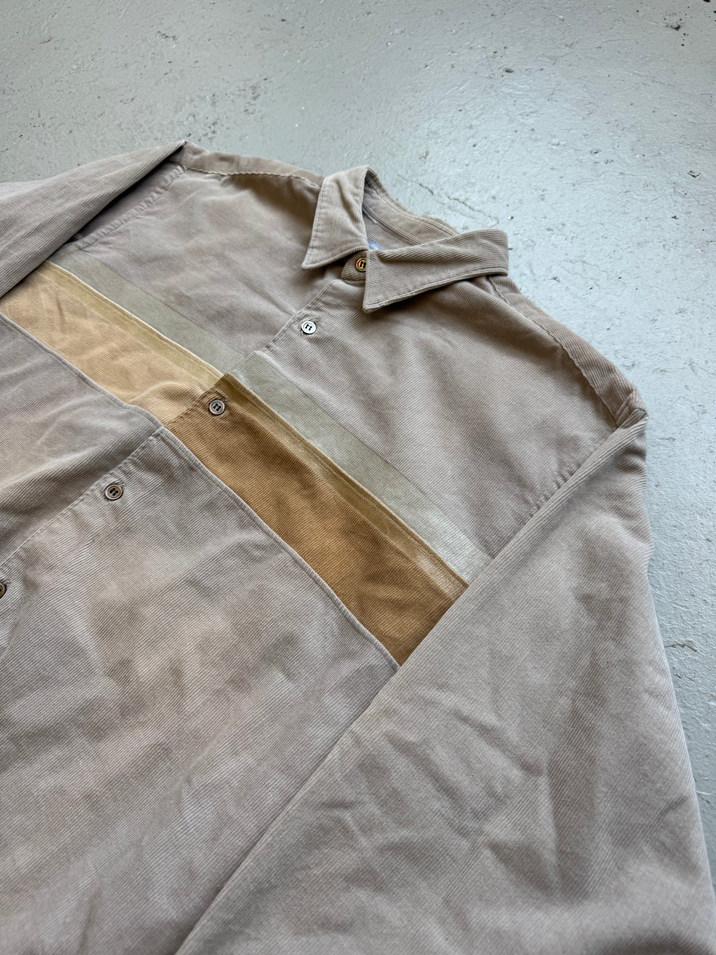 Comme Des Garcons Homme 1995 Corduroy Button Up (XL)