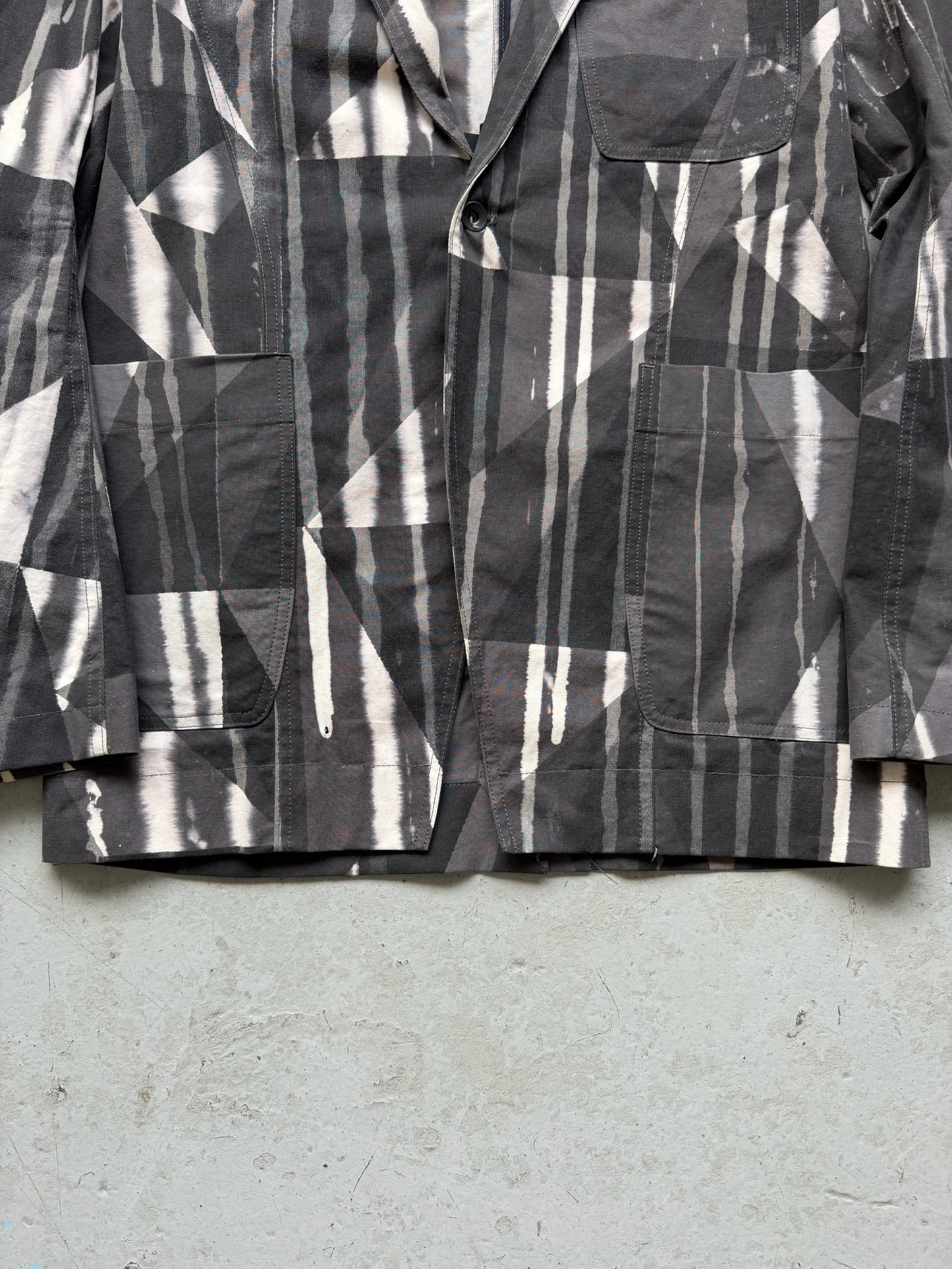 Rick Owens DRKSHDW SS16 Camouflage Blazer (M)