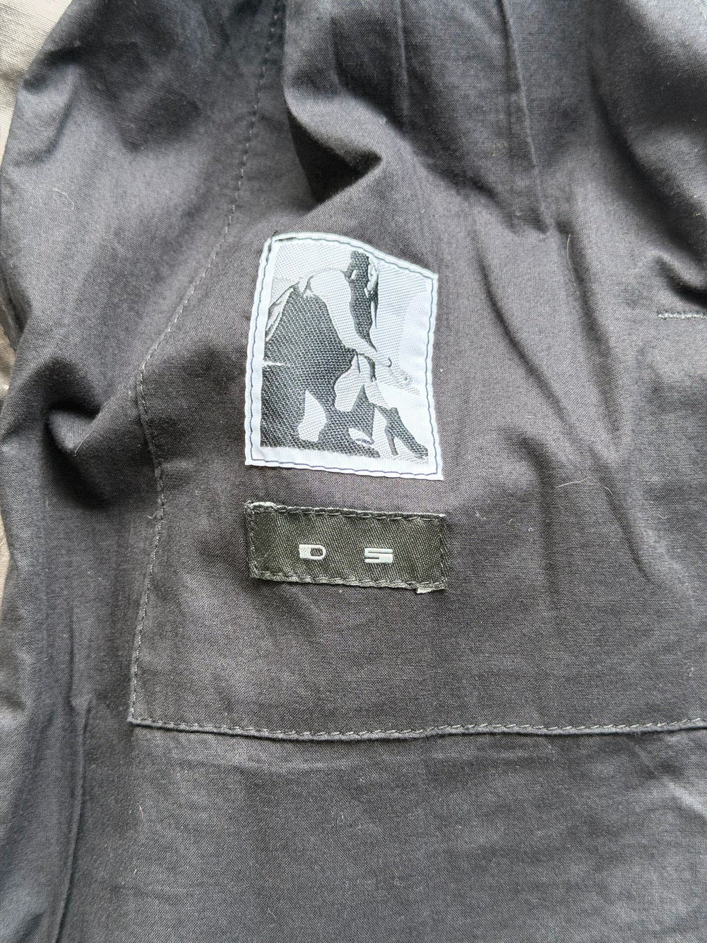 Rick Owens DRKSHDW SS16 Camouflage Blazer (M)