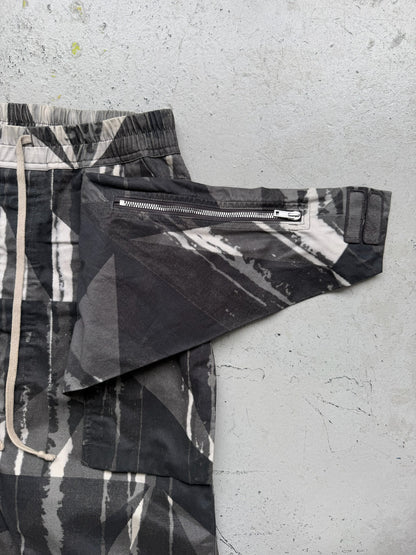 Rick Owens DRKSHDW FW16 Camouflage Memphis Pants (S)