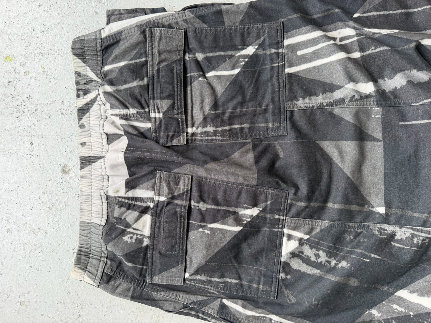 Rick Owens DRKSHDW FW16 Camouflage Memphis Pants (S)