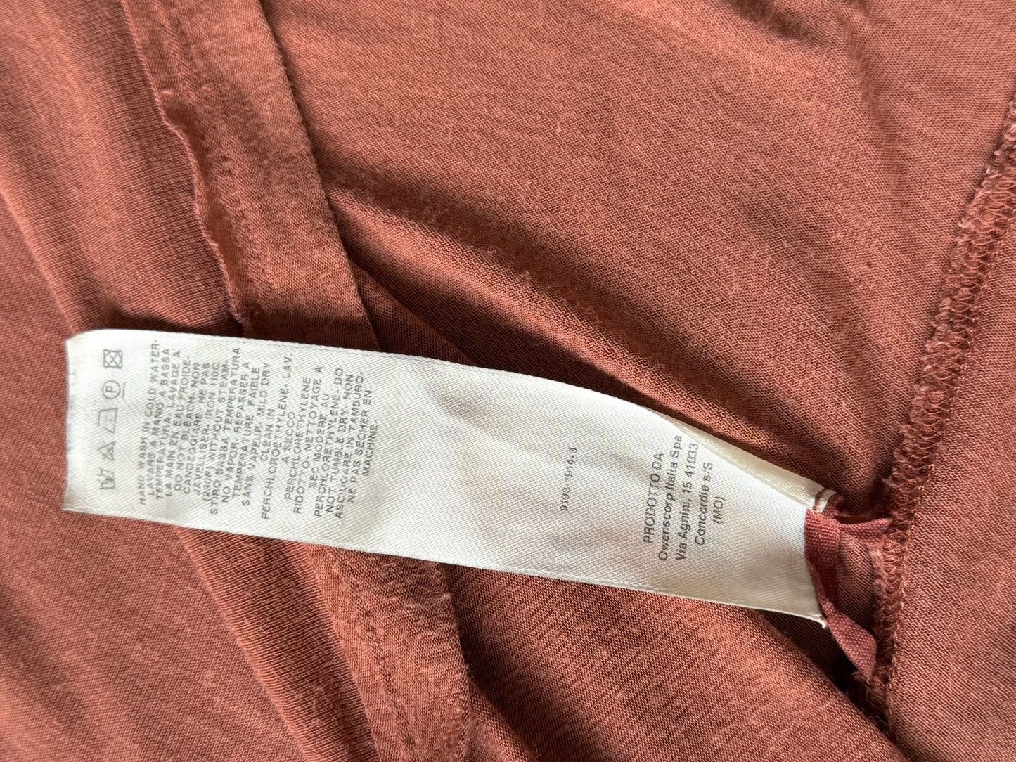 Rick Owens FW17 Terra Cotton Short Sleeve (46)