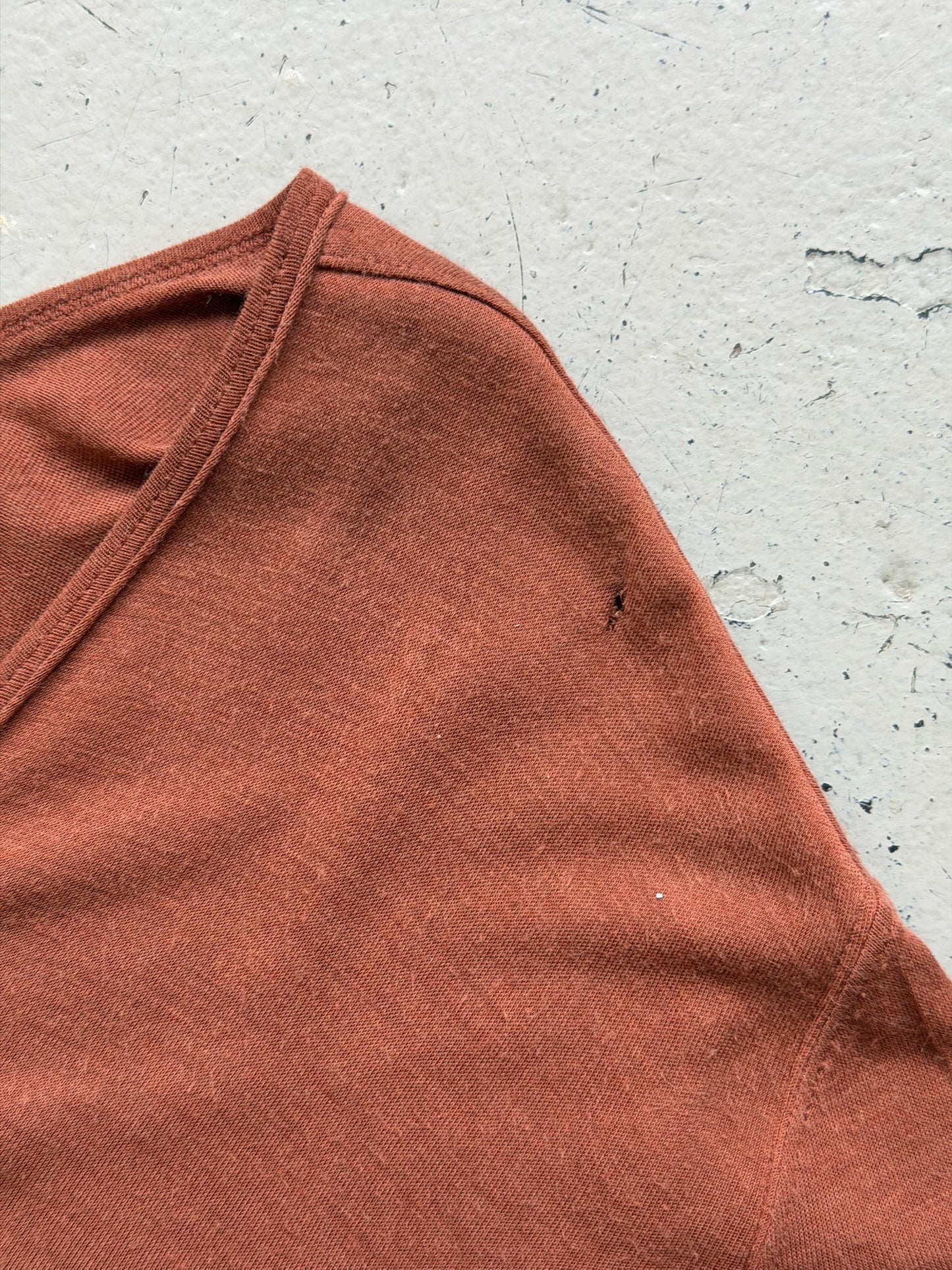 Rick Owens FW17 Terra Cotton Short Sleeve (46)