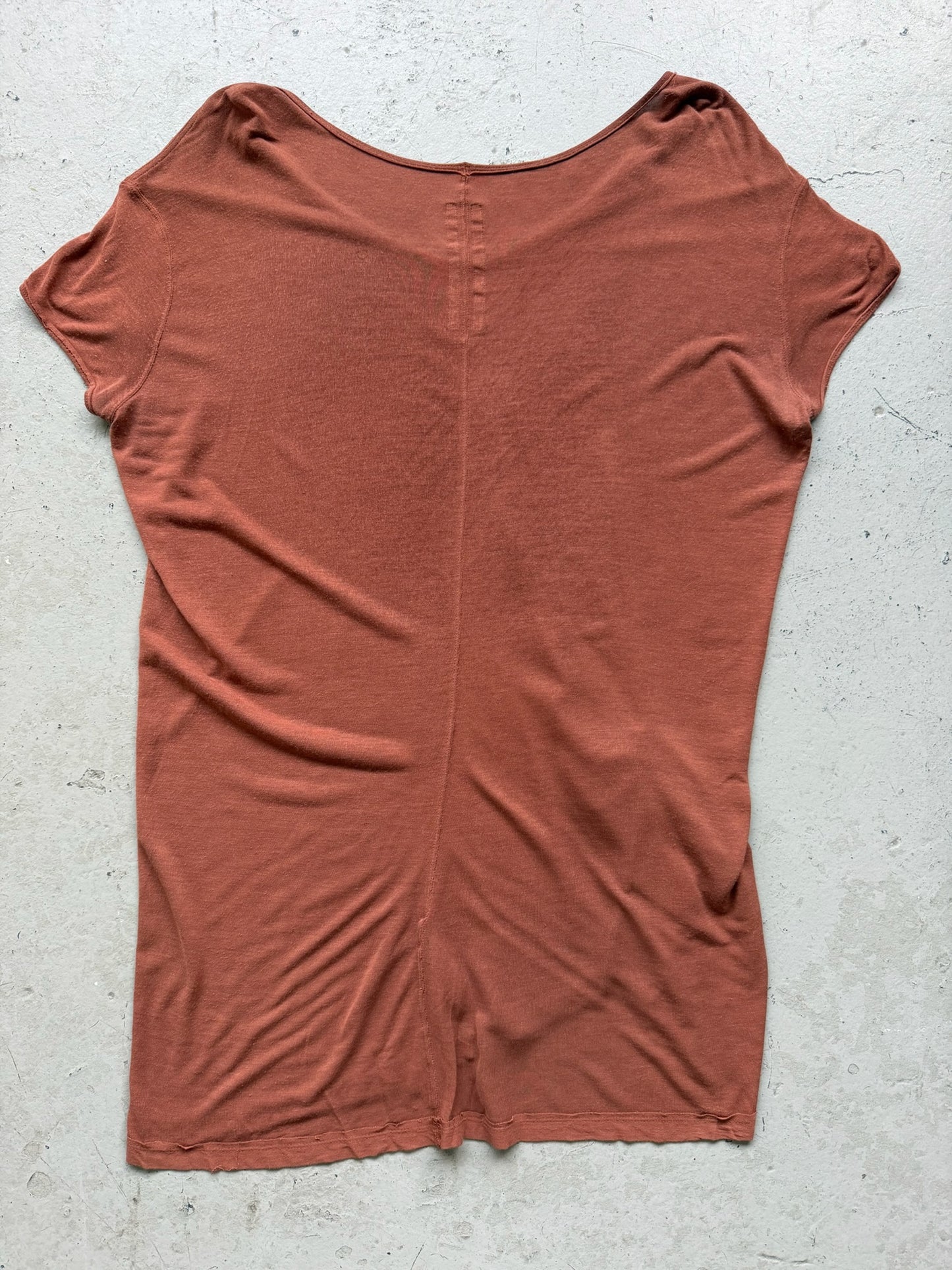 Rick Owens FW17 Terra Cotton Short Sleeve (46)
