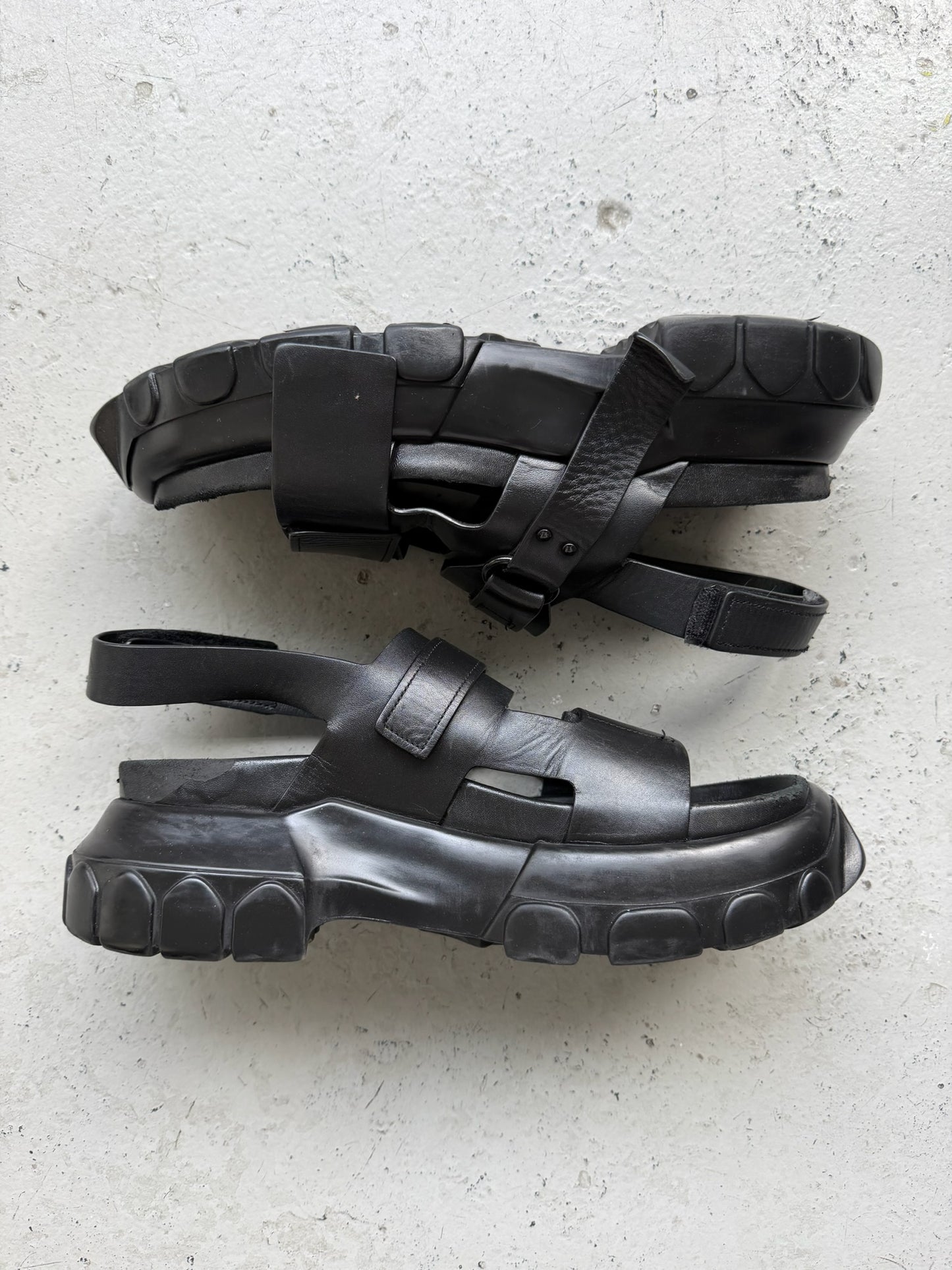 Rick Owens Tractor Chunky Sandals (43)