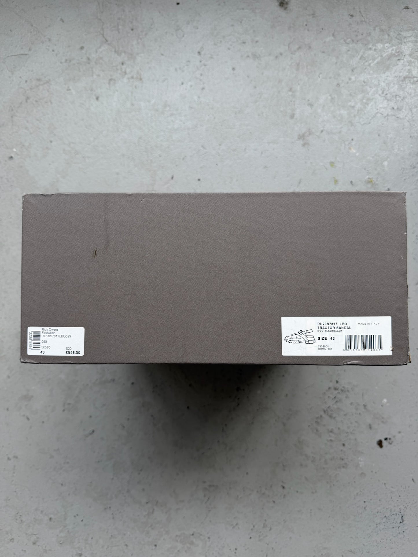 Rick Owens Tractor Chunky Sandals (43)