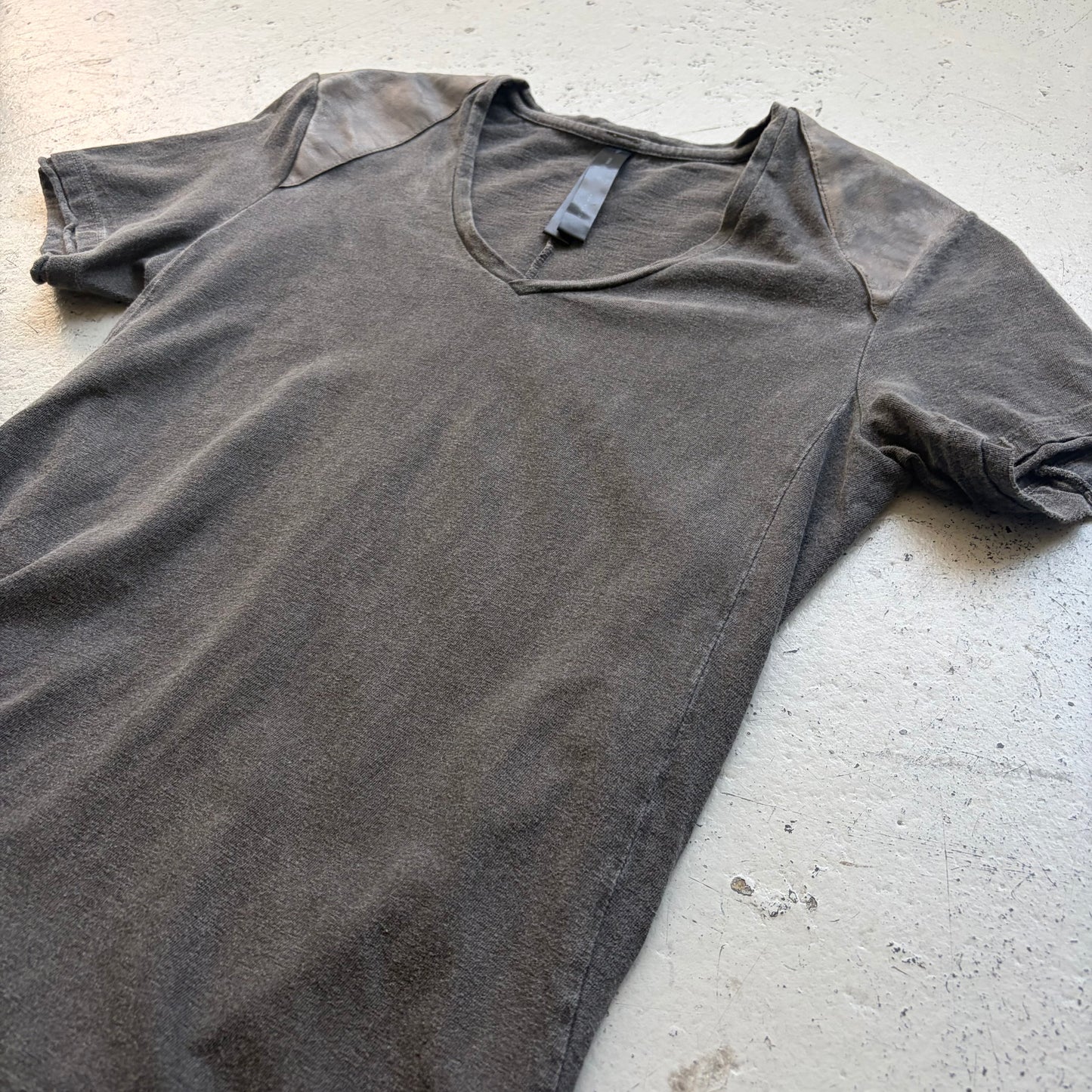 WJK Leather Padded Short Sleeve Shirt (S)