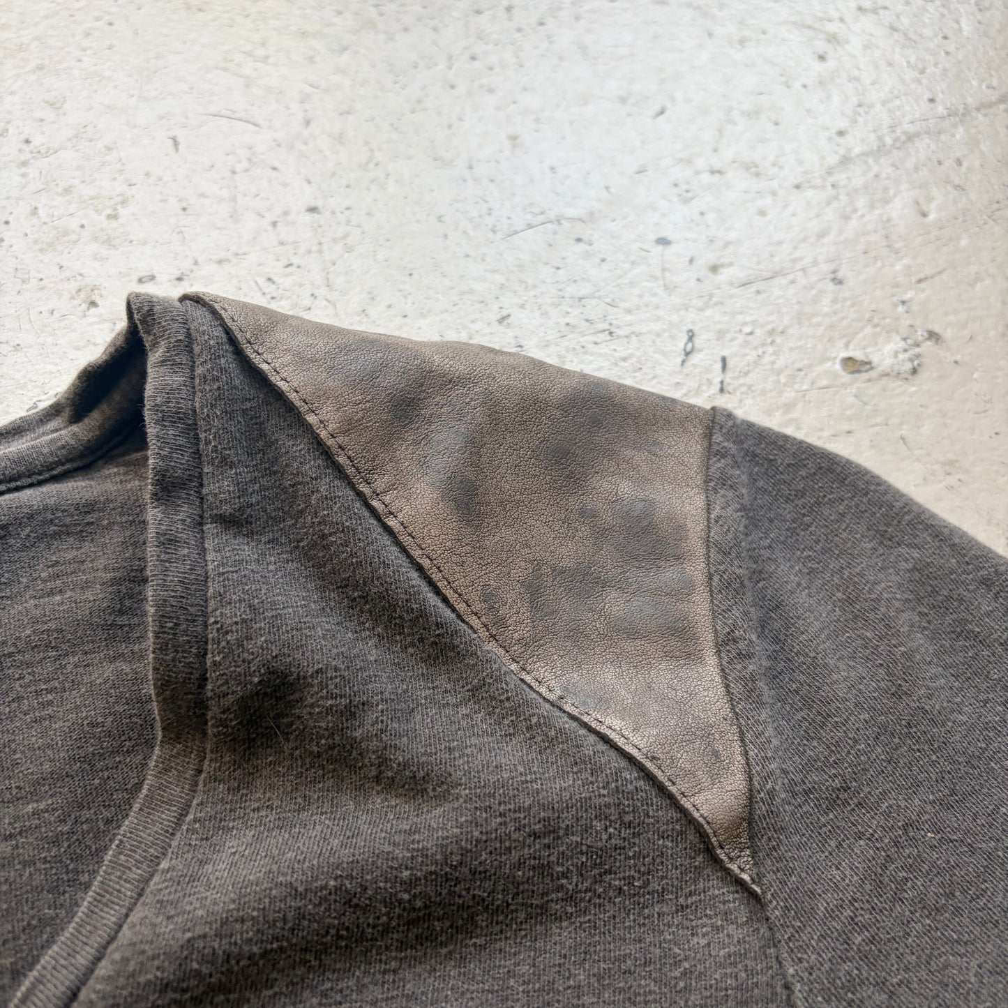 WJK Leather Padded Short Sleeve Shirt (S)