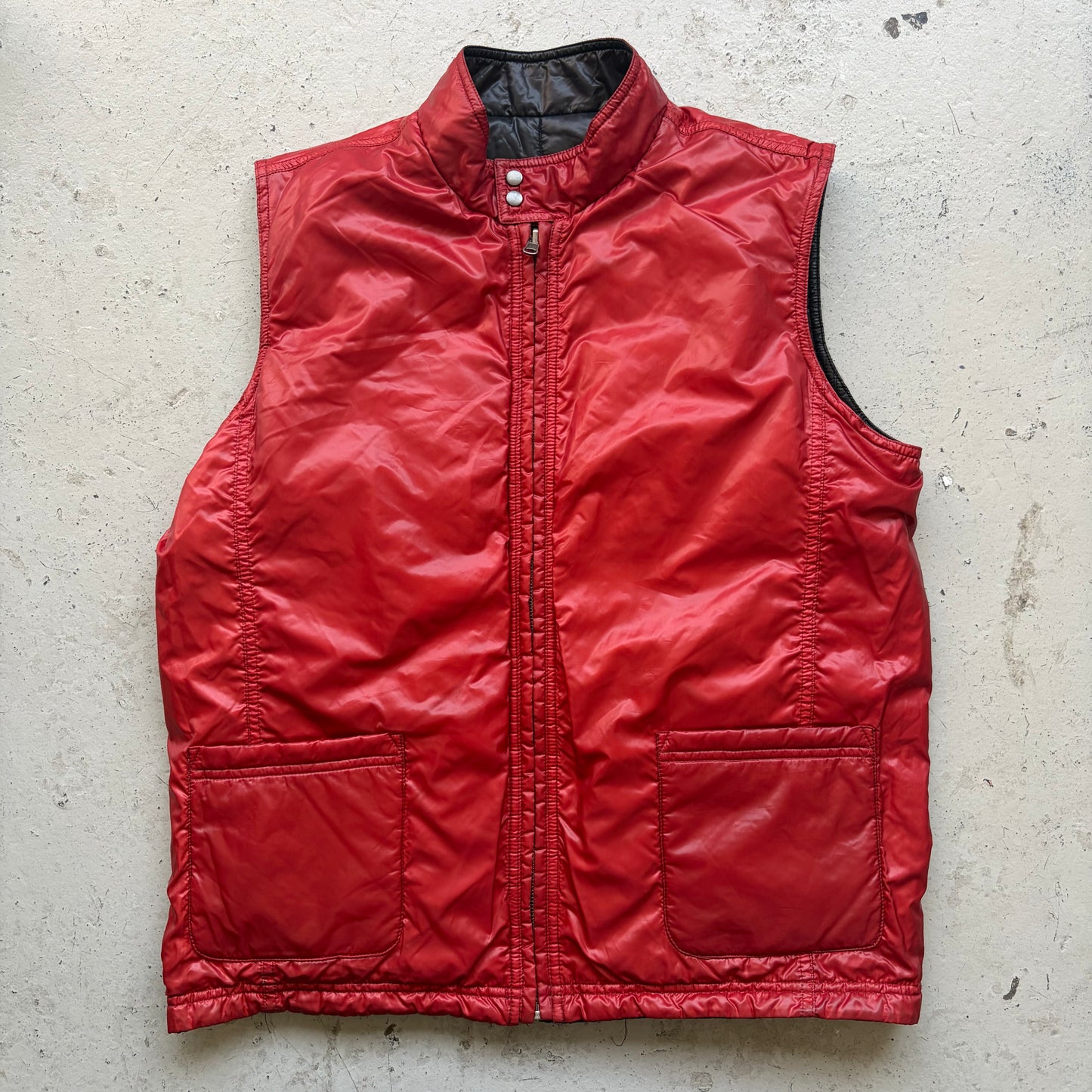 Comme Des Garcons Shirt Reversible Puffer Vest (S)