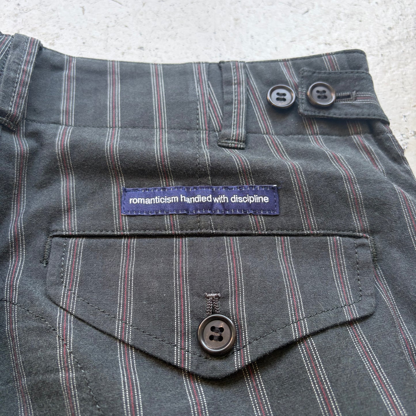 Undercover Striped Trousers (1)