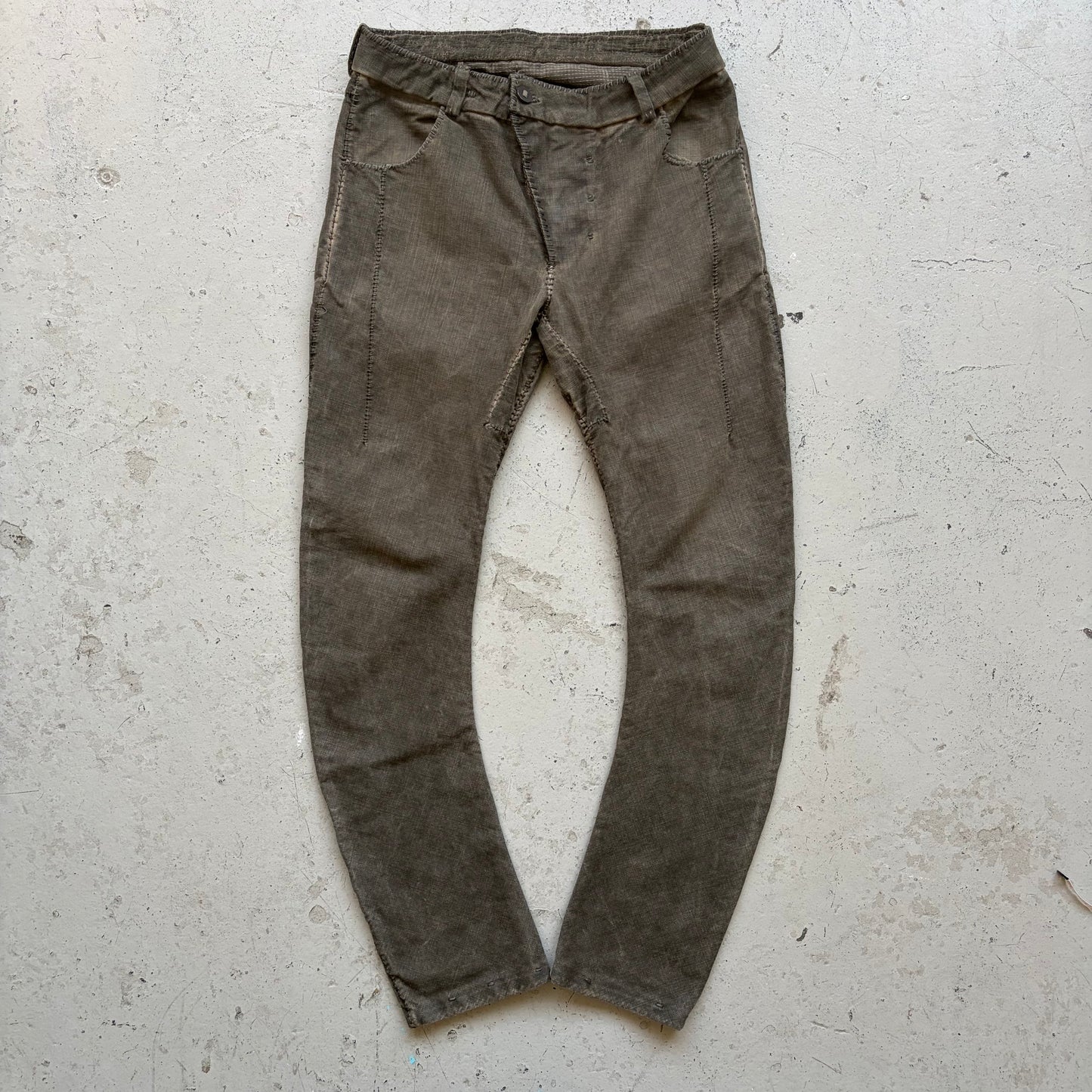 Boris Bidjan Saberi P13 Olive Denim (L)